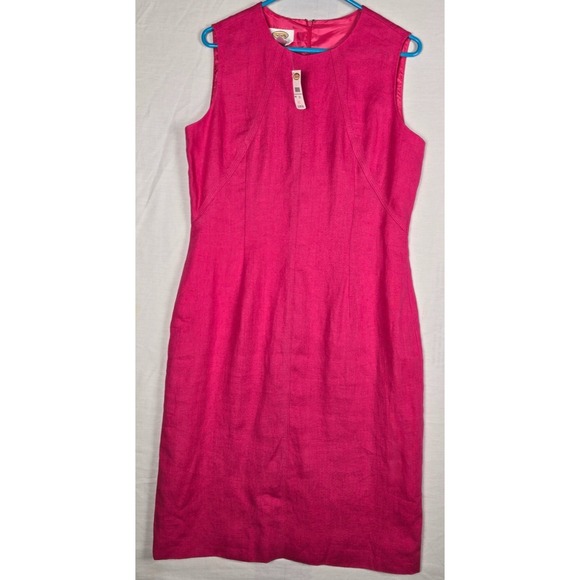 Talbots Dresses & Skirts - Talbots NWT Women's Pink‎ Sleeveless Knee Length Career Dress